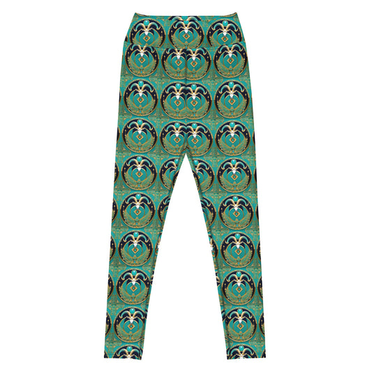 Turquoise du Capricorn Yoga Bliss Leggings