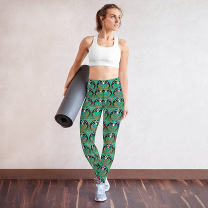 Turquoise du Capricorn Yoga Bliss Leggings