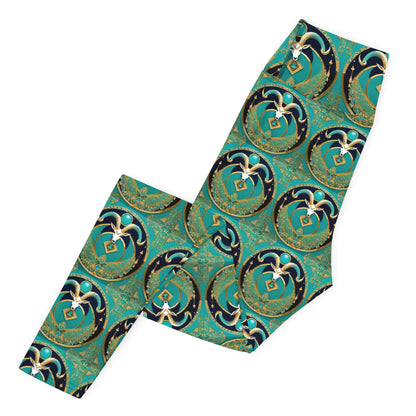 Turquoise du Capricorn Yoga Bliss Leggings