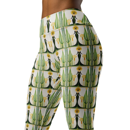 Virgo di Peridot Yoga Bliss Leggings