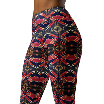 Ruby of the Sea Yoga Bliss Leggings