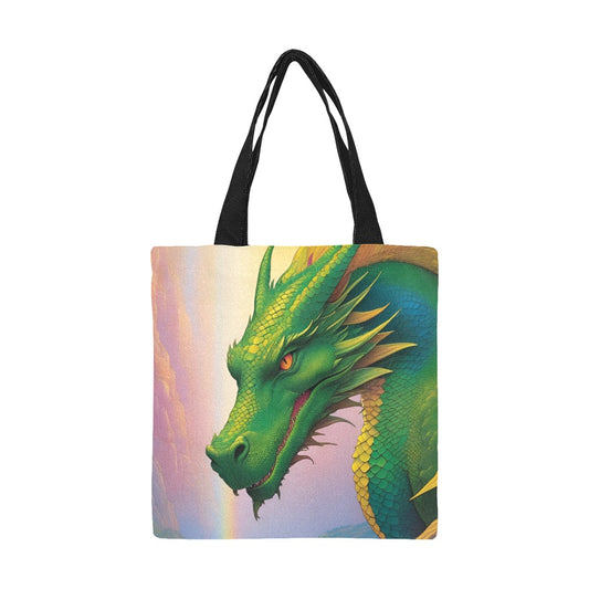 Big Baby Draco Small Canvas Tote 🏕