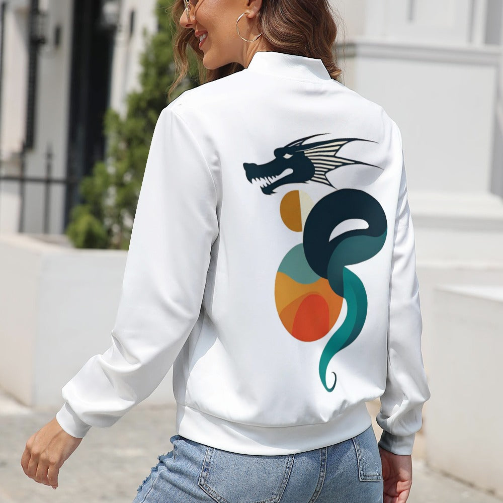 Modern Dragon Soft Bomber Jacket