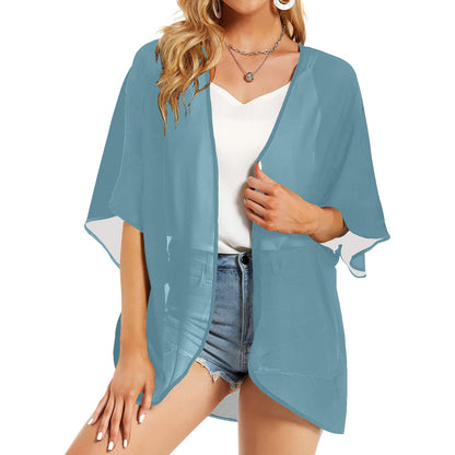 Solid Colors Chiffon Cardigan