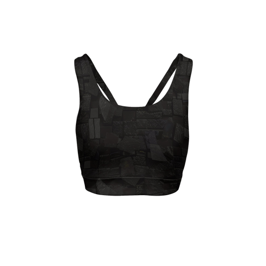 Rough Obsidian Form Contour Sports Bra ♻️