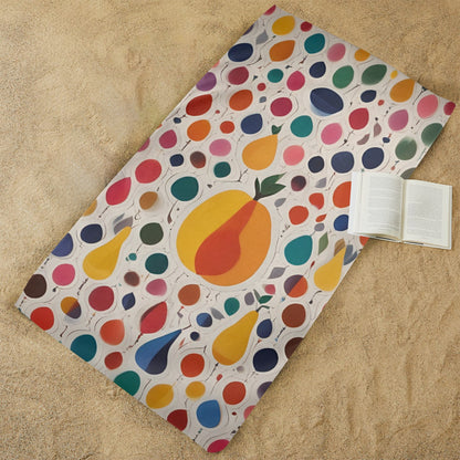 Fruit Drops Microfiber Beach Towel