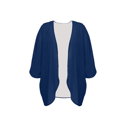 Solid Colors Chiffon Cardigan