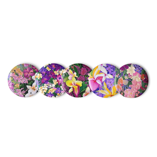 Bouquet Buttons Set