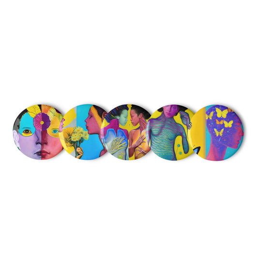 Gemini Art Button Set