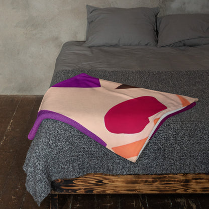 LipShtick Silk Touch Throw Blanket