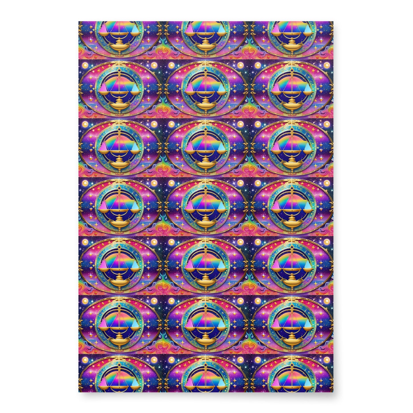 Libra Trio Matte Wrapping paper sheets