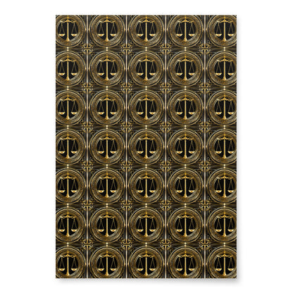 Libra Trio Matte Wrapping paper sheets