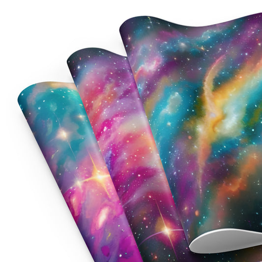 Space Trio Matte Wrapping paper sheets