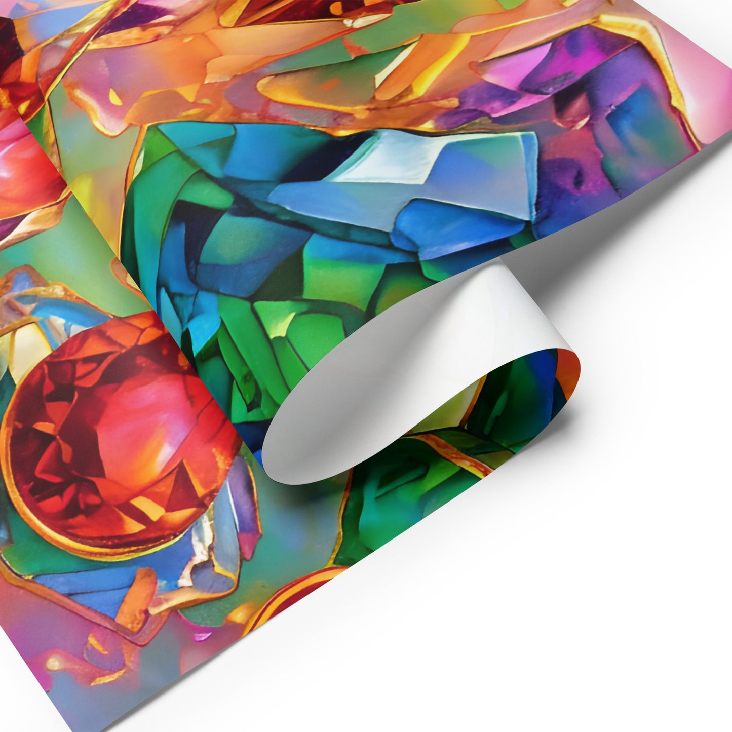 Gems Trio Matte Wrapping paper sheets