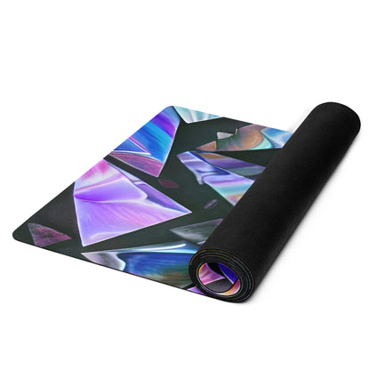 Night Crystals Yoga mat