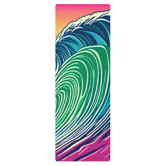 Color Wave Yoga mat