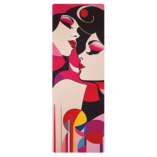 Duality in Devotion Yoga mat