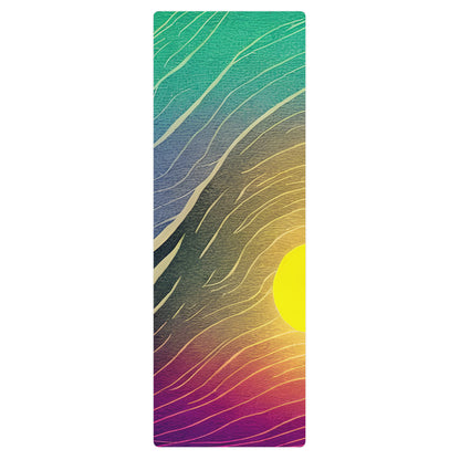 Sunshine Wave Yoga mat