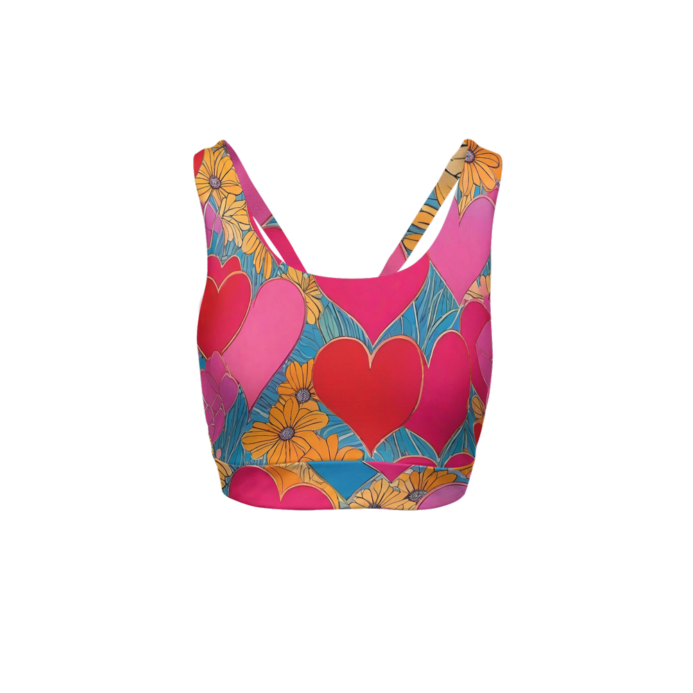 Passionate Gardens Form Contour Sports Bra ♻️