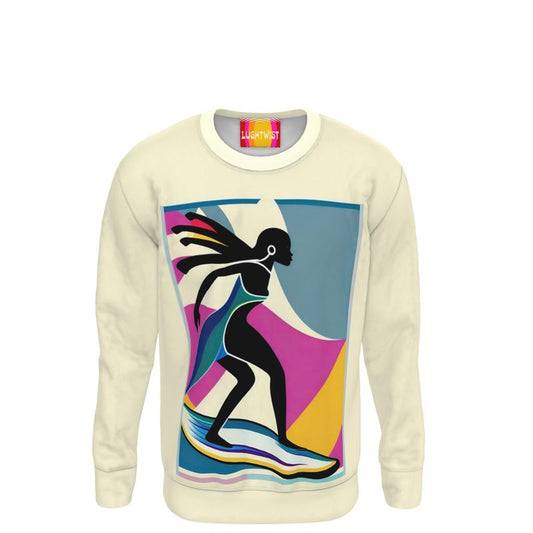 Surfer Girl Softshell Unisex Sweatshirt