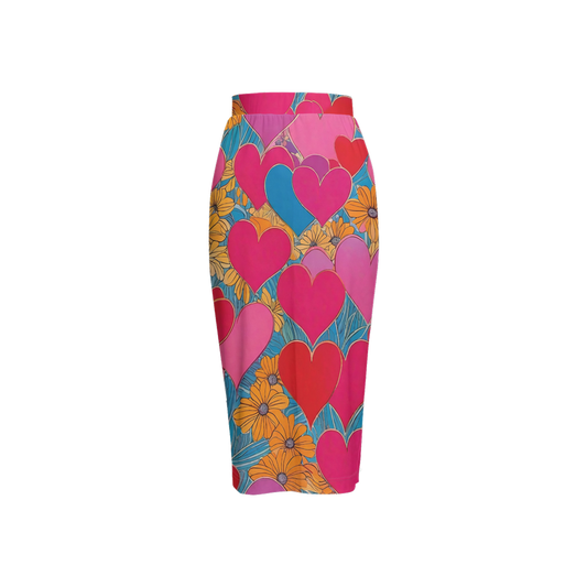 Passionate Garden Pencil Skirt ♻️