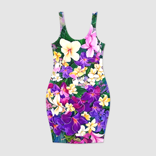 Summer Bouquet Bodycon Dress 🇺🇸