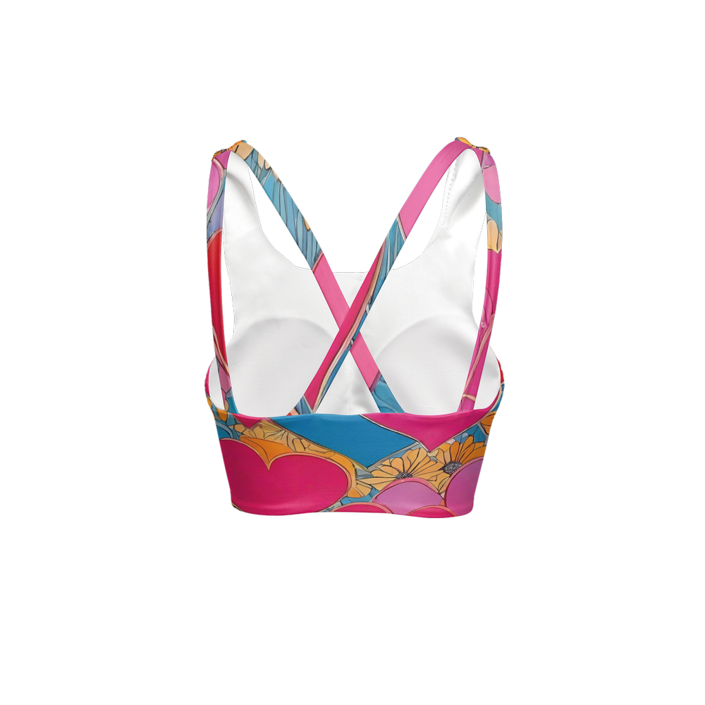 Passionate Gardens Form Contour Sports Bra ♻️