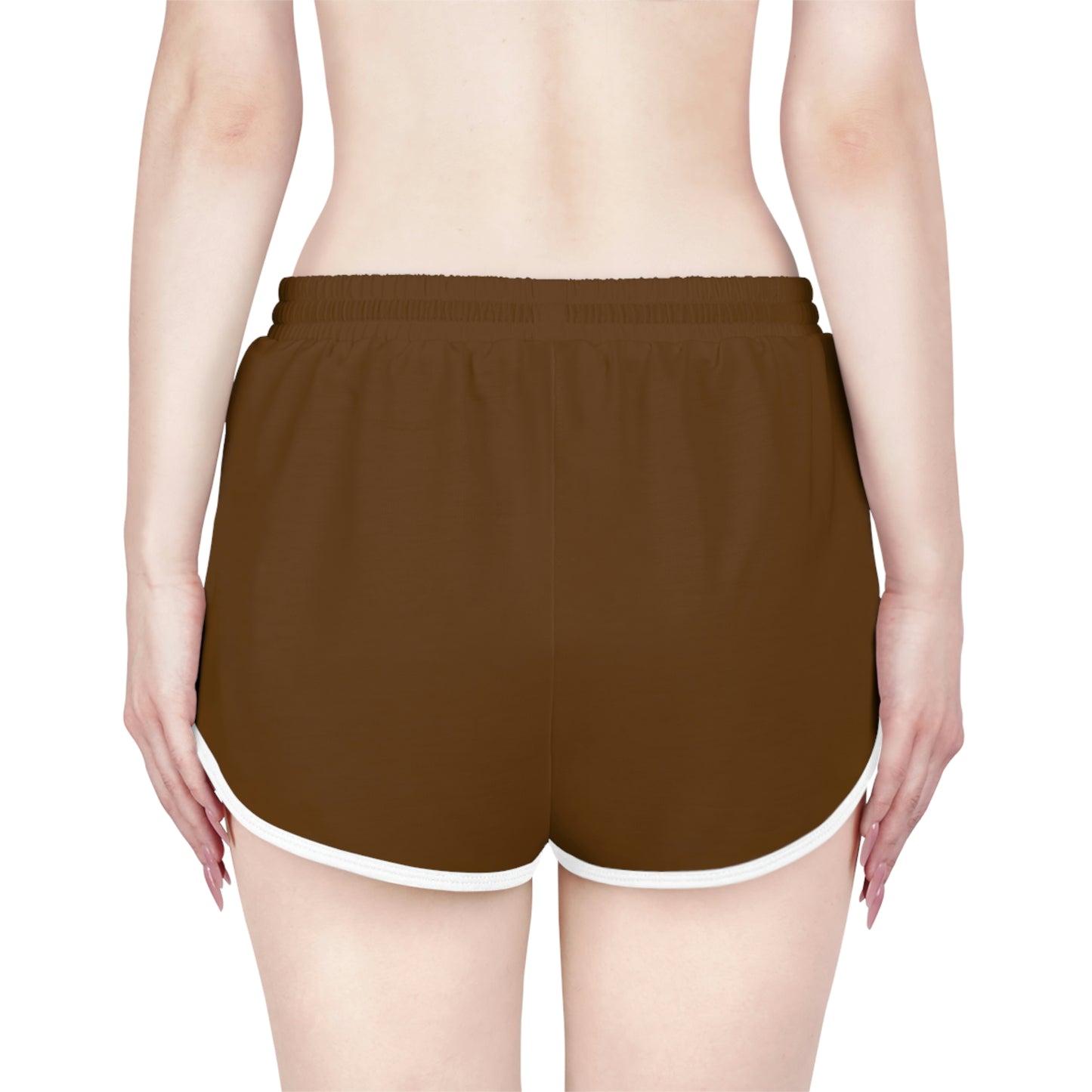 Chocolate Retro Women's Gym Shorts