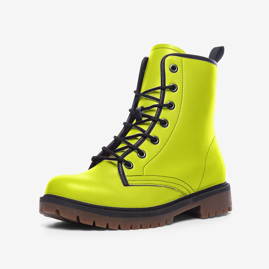 Neon Yellow Quattrocento Boots