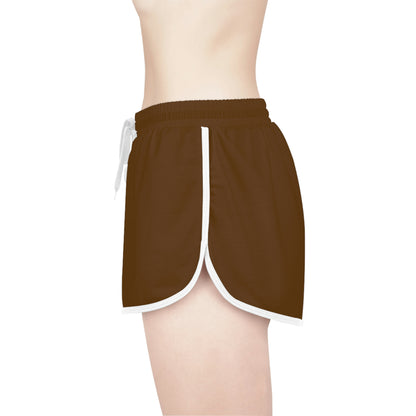 Chocolate Retro Women's Gym Shorts