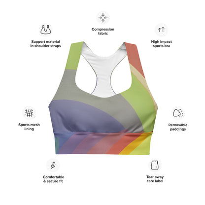 Many Rainbows Ultimate Performance Sports Bra