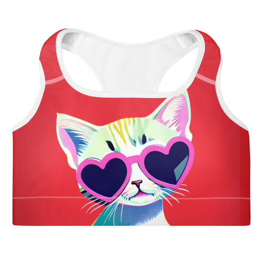 Lovely Kitty Standard Sports Bra