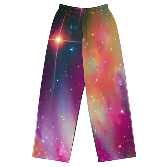 Galaxy Angel unisex wide-leg pants