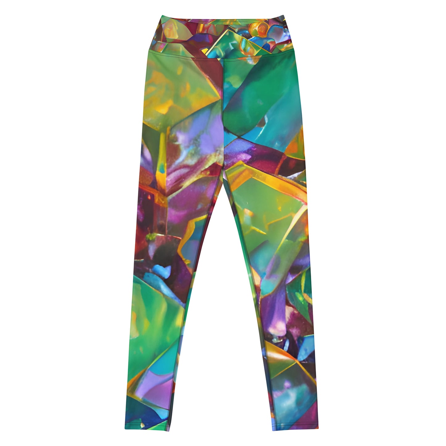 Emerald Ice Yoga Bliss Leggings