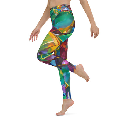 Emerald Ice Yoga Bliss Leggings