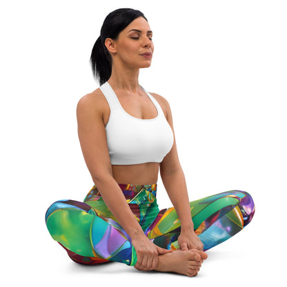 Emerald Ice Yoga Bliss Leggings