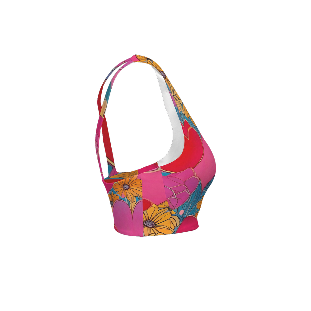 Passionate Gardens Form Contour Sports Bra ♻️