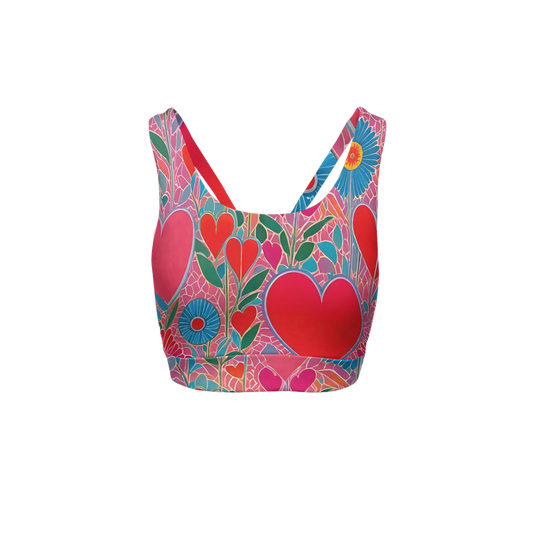 Wild Heart Form Contour Sports Bra ♻️