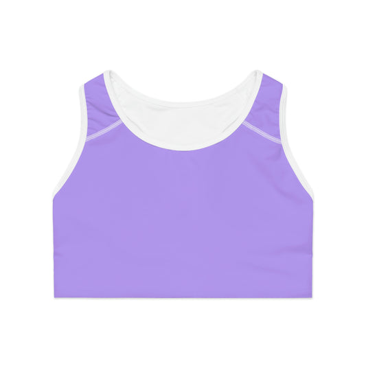 Lilac Classic Sports Bra 🇺🇸