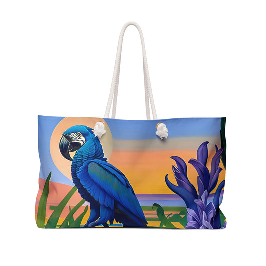 Blue Parrot Beach Bag 🇺🇸