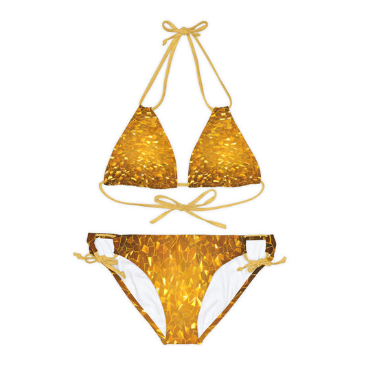 Golden Mirrors String Bikini 🇺🇸