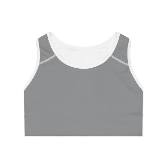 Grey Classic Sports Bra 🇺🇸