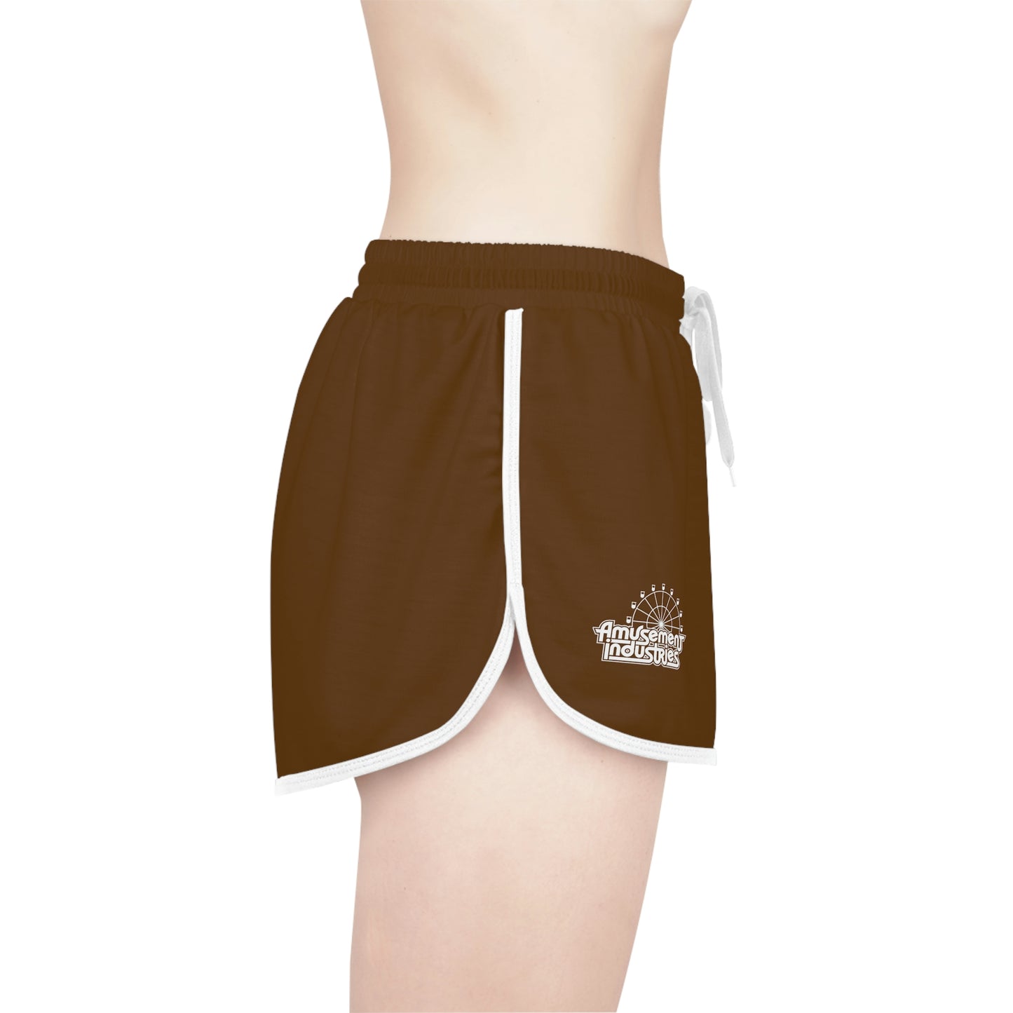 Chocolate Retro Women's Gym Shorts