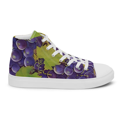 Grapes Women’s Canvas High Tops